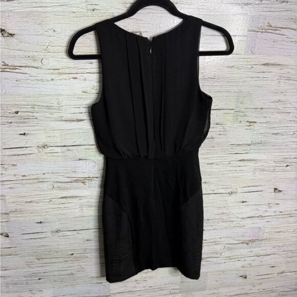 Bebe Black Sleeveless Sheath Mini Dress size 2 - Picture 7 of 7